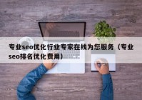 专业seo优化行业专家在线为您服务（专业seo排名优化费用）