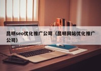 昆明seo优化推广公司（昆明网站优化推广公司）